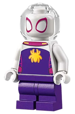 sh0863 - Ghost-Spider - Medium Legs, Trans-Clear Helmet