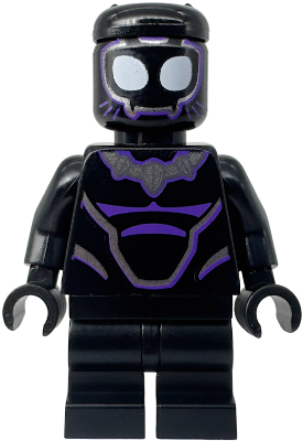 sh0865 - Black Panther - Black Medium Legs