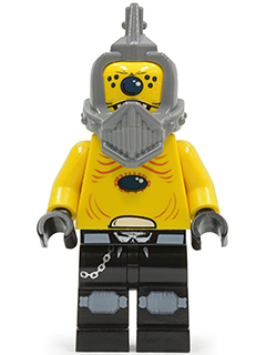 sp100 - Space Police 3 Alien - Snake without Visor