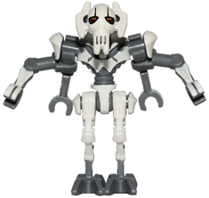 sw0515 - General Grievous - Bent Legs, White Armor