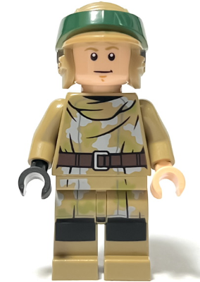 sw1266 - Luke Skywalker - Dark Tan Endor Outfit, Helmet