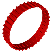 x1681 - Tread with 36 Treads Large, Non-Technic