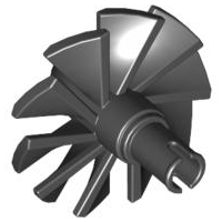 x577 - Engine, Large, Center, 10 Blades