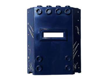 22387pb005 - Panel 2 x 6 x 6 with Window Slot with Scratches and Rivets Pattern (Stickers) - Set 75931
