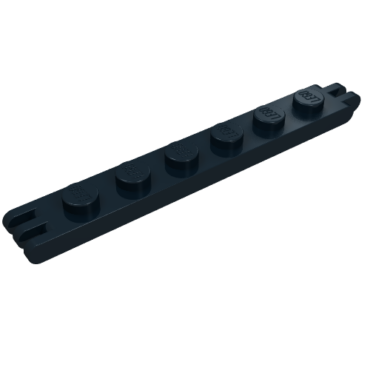 4504 - Hinge Plate 1 x 6 with 2 and 3 Fingers On Ends