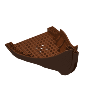 53452 - Boat, Hull Viking Bow / Stern