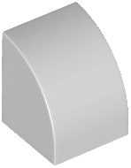 7126 - Slope, Curved 1 x 1