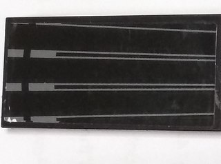 87079pb0468 - Tile 2 x 4 with Gray Thin Lines Pattern (Sticker) - Set 75044