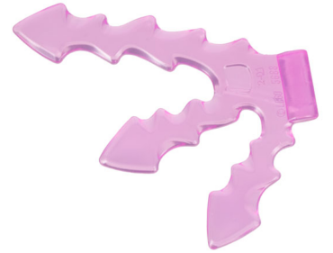 5688 - Wave Angular Triple with Bar Handle (Lightning Bolt)