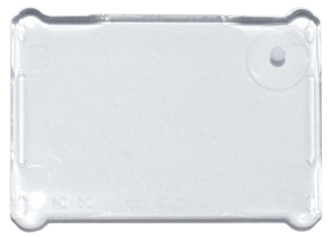 7757 - Glass for Window 1 x 3 x 2 Flat Front