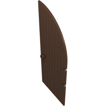 2400 - Door 1 x 5 x 10 Curved Top