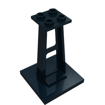 2680b - Support 4 x 4 x 5 Stanchion, Standard Studs