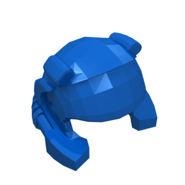 30325 - Minifigure, Headgear Helmet with Breathing Apparatus and Headlights