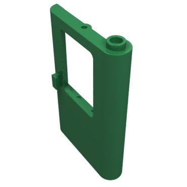 4182 - Door 1 x 4 x 5 Train Right, Thin Support at Bottom