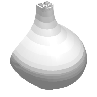 44511 - Tower Roof 8 x 12 x 10 Onion Dome