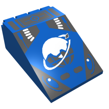 4474p61 - Windscreen 6 x 4 x 2 Canopy with Ice Planet Logo Pattern