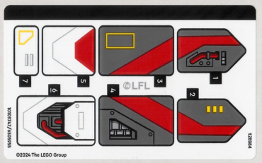 75388stk01 - Sticker Sheet for Set 75388 - (10109747/6505955)
