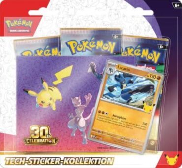 30 Jahre: Lucario Tech Sticker Kollektion