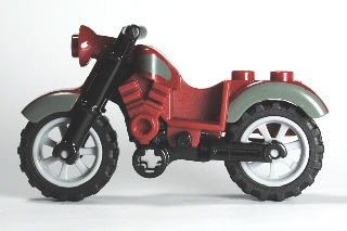 85983pb02c01 - Motorcycle Vintage with Dark Bluish Gray Trim Pattern