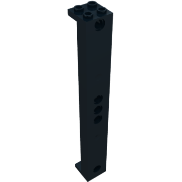 91176 - Support 2 x 2 x 13 with 5 Pin Holes
